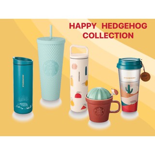 Starbucks Happy Hedgehog Collection 2021 สตาร์บัคส์ คอลเลคชั่นเม่น 🦔 🦔 ของแท้ 💯