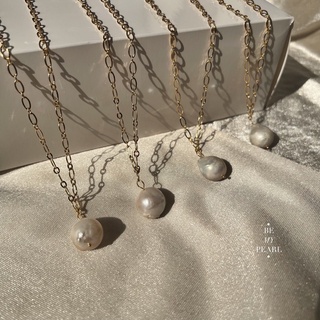 Pearl Drop necklace I สร้อยคอมุกน้ำจืด