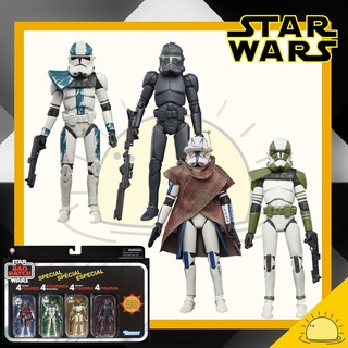 Hasbro Star Wars The Vintage Collection The Bad Batch Special 4-Pack, 3.75-inch-Scale Action Figures