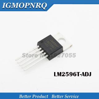 10pcs LM2596T-ADJ LM2596T LM2596 2596T-ADJ Voltage regulator DC - DC adjustable step-down switching voltage stabilizer TO -220-5