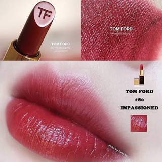 💄แท้ป้ายไทย💄 TOM FORD Lip Color 1g. สี 03 Casablanca #80 impassioned #16 scarlet