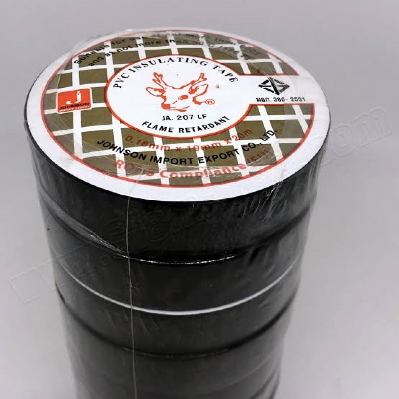 เทปพันสายไฟ-ตรากวาง-pvc-insulating-tape