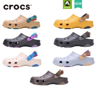 ภาพหน้าปกสินค้าCrocs CLASSIC ALL-TERRAIN CLOG รองเท้า crocs แท้  ที่ติดรองเท้า crocs   รองเท้าแตะ รองเท้าชายหาด แต่งรูกลวง ลายโลโก้ สไตล์คลาสสิก สําหรับผู้ชาย ที่เกี่ยวข้อง