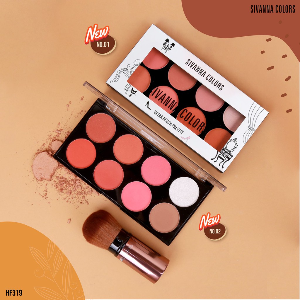 sivanna-colors-ultra-blush-palette-ซีเวนน่า-คัลเลอร์ส-อัลตร้า-บลัช-พาเลทท์-hf319