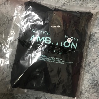 เสื้อฮู้ด☄️ พร้อมส่ง  ที่นี้ที่เดียว! สินค้าจาก K-hiphop❗️AMBITION MUSIK Hoodie black *Size XL