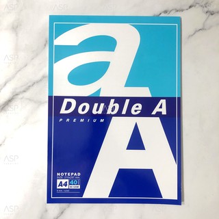 สมุดรายงาน กระดาษรายงาน Double A ขนาด A4 หนา 80 แกรม