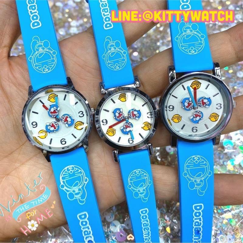 นาฬิกาโดเรม่อนสายสีฟ้าน่ารักDoraemon watch Shopee Thailand