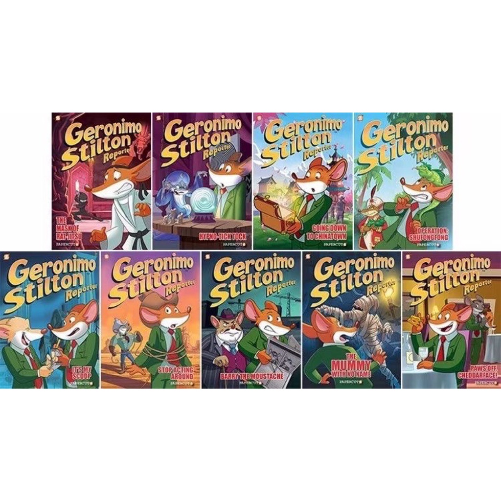 หนังสือชุด-geronimo-stilton-reporter-graphic-novel-version