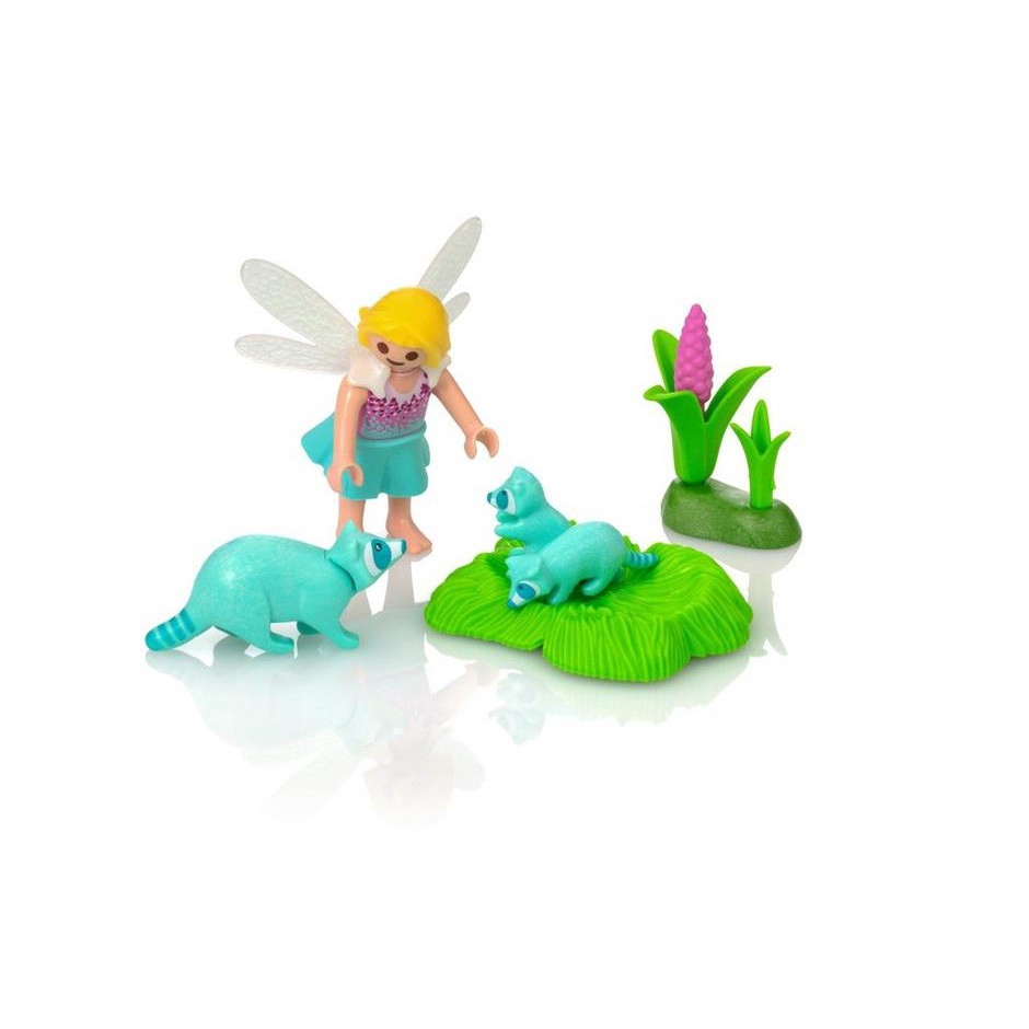 Playmobil 9139 Fairies Fairy Girl with Racoons แอคชั่นฟิกเกอร์ แฟรี่ ...