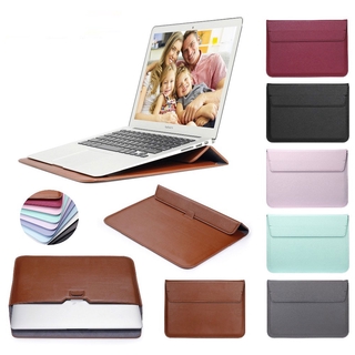สินค้า เคสกระเป๋าหนัง กันน้ํา สําหรับใส่แล็ปท็อป MacBook Air Pro 11.6 13.3 15.4 11 12 13 15 16 นิ้ว