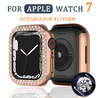 ภาพหน้าปกสินค้าเคสป้องกันรอยสําหรับ apple watch 7 41 มม. 45 มม. 4 อุปกรณ์เสริมสําหรับ iwatch series 7 ที่เกี่ยวข้อง
