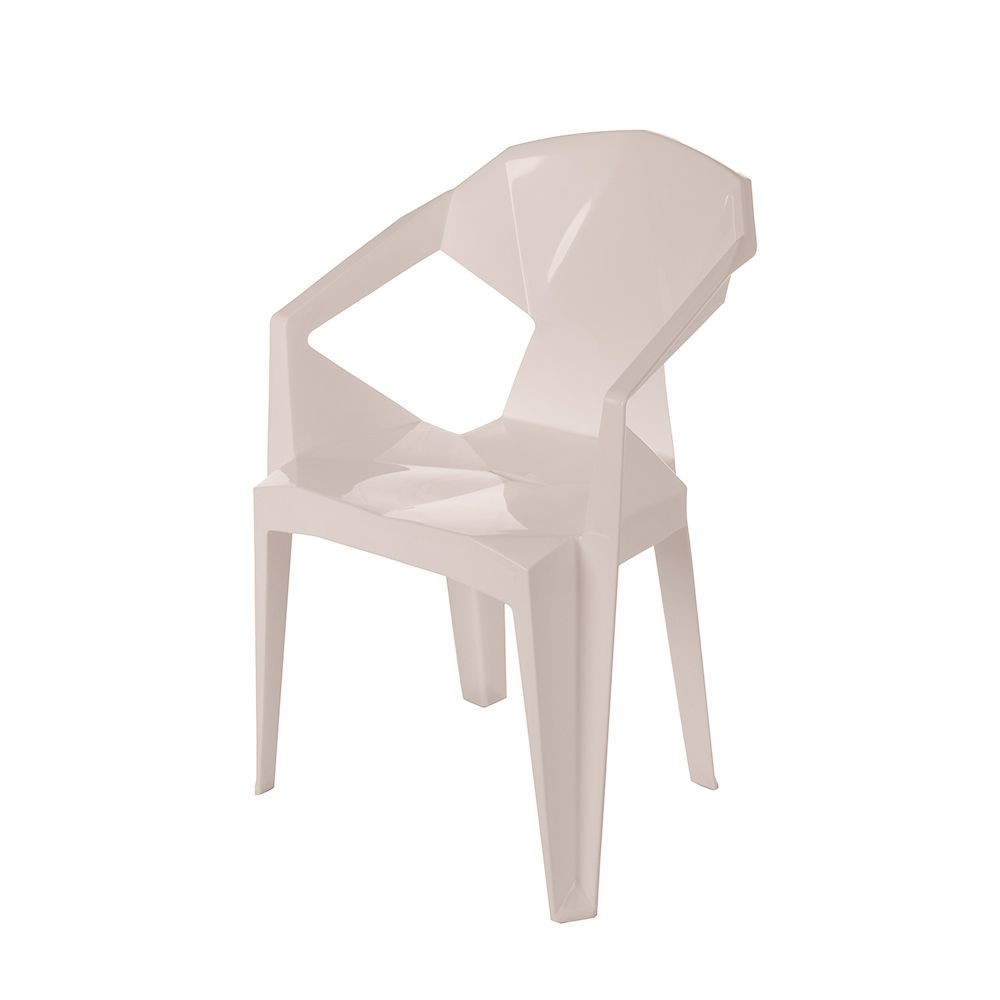 เก้าอี้พนักพิงท้าวแขน-origami-สีน้ำตาล-โต๊ะและเก้าอี้-เฟอร์นิเจอร์นอกบ้าน-สวนและอุปกรณ์ตกแต่ง-chair-origami-plastic-br