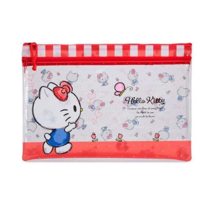 sanrio-แฟ้มซาริโอ้-f4-แท้-100-แฟ้มสองซิปกันน้ำ