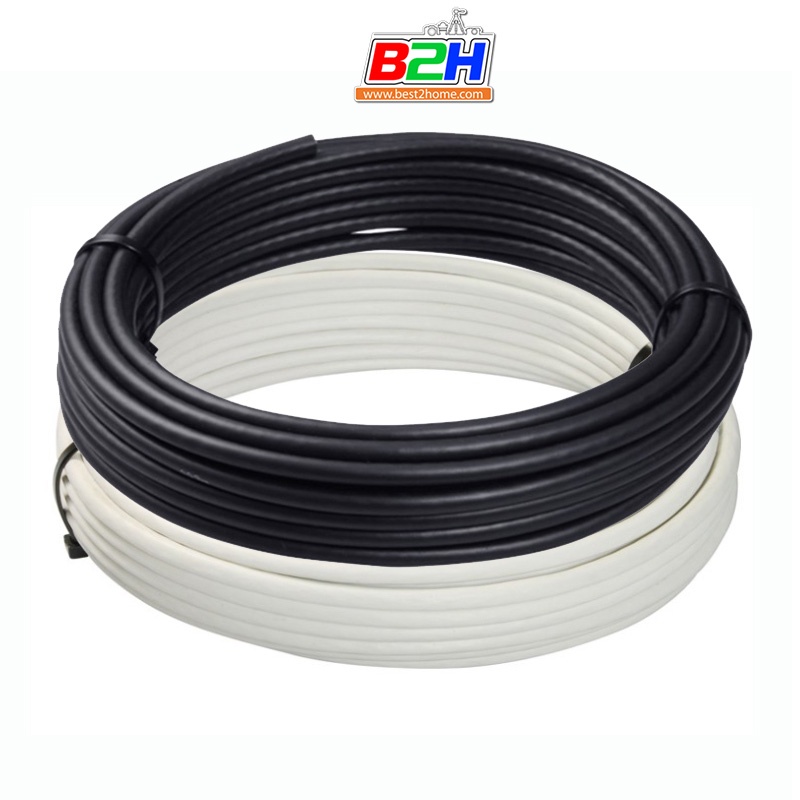 สาย-rg6-coaxial-ตัวแปลงสัญญาณ-จั๊มหัว-สายจานดาวเทียม-สายทีวี