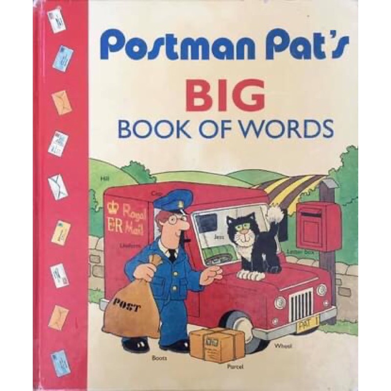 หนังสือภาษาอังกฤษ สำหรับเด็ก Postman Pat Is Big Book of Words Postman