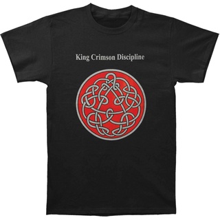 เสื้อยืดพิมพ์ลายแฟชั่น Summwe เสื้อยืดแขนสั้นลําลอง คอกลม ผ้าฝ้าย ลาย King Crimson สีดํา แฟชั่นสําหรับผู้ชาย