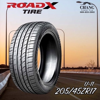 205/45R17 ยี่ห้อRoadX U-11 ยางใหม่ ปี22