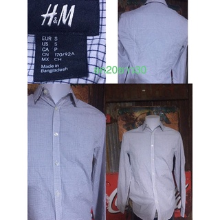 เสื้อเชิ๊ตแบรนด์ H&M,GAP (มือสอง) สภาพดี