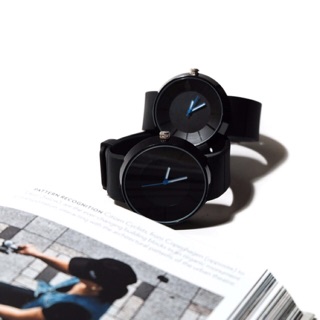 Bornfoundwatch Minimalwatch Black-Blue