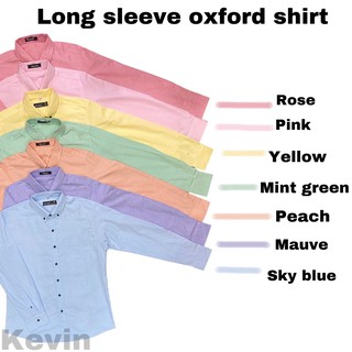 ภาพหน้าปกสินค้าเสื้อเชิ้ตแขนยาวผ้าอ๊อกฟอร์ดM-4XL Long​ sleeve ​oxford​ shirt​ ที่เกี่ยวข้อง