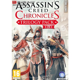 Assassins Creed Chronicles Trilogy (Pack 3 in1) แผ่นเกมส์ แฟลชไดร์ฟ เกมส์คอมพิวเตอร์  PC โน๊ตบุ๊ค