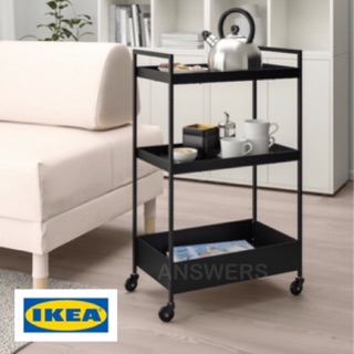 รถเข็น IKEA (NISSAFORS นิสซาฟอช) 50.5x30x83 ซม.