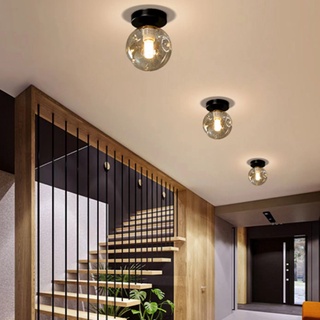 โคมไฟเพดาน โมเดิร์น แบบสร้างสรรค์ สําหรับตกแต่งเพดาน ทางเดิน ห้อง โคมไฟเพดานห้องนอน สไตล์นอร์ดิก มินิมอล