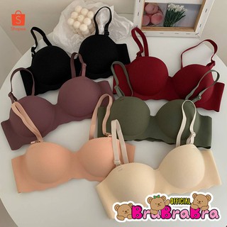 ภาพหน้าปกสินค้า🧸💦𝑩𝒓𝒂𝑩𝒓𝒂𝑩𝒓𝒂⛱️🧸  #bra-123 บราไร้ขอบ ไร้โครง บราเกาะอก ฟองน้ำ หนา 3 ซม ที่เกี่ยวข้อง