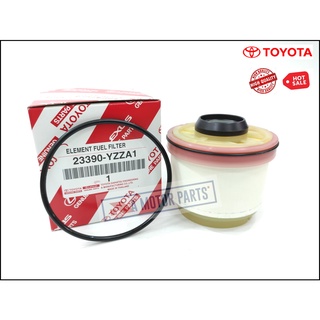 ไส้กรองโซล่า Toyota VIGO KDH22 #23390-0L010, #23390-YZZA1 แท้ศูนย์