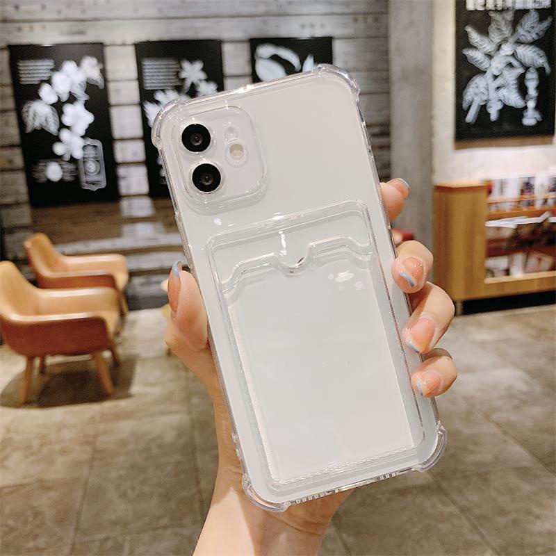 เคสโทรศัพท์มือถือแบบนิ่ม-ใส-พร้อมช่องใส่บัตร-สําหรับ-xiaomi-redmi-10-9-9a-9c-nfc-mi-11-lite-note-9-note-10-note-10s-note-10-pro-max-plus-mi-poco-m3-poco-x3-poco-x3-nfc-poco-x3-pro