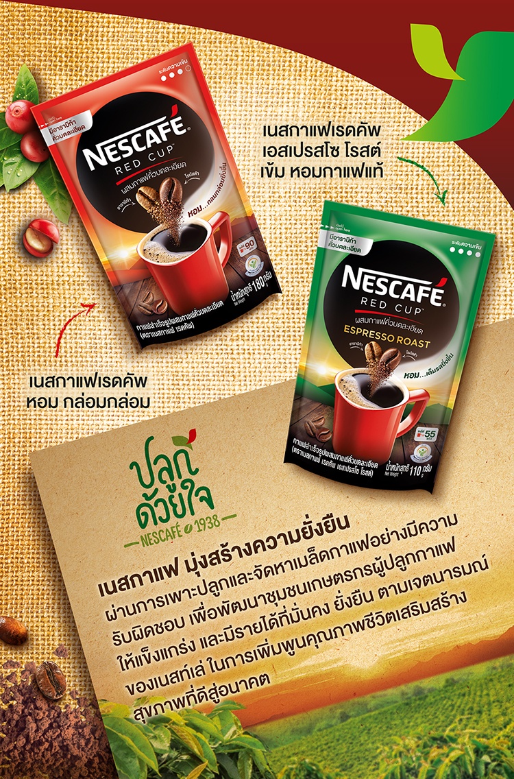 คำอธิบายเพิ่มเติมเกี่ยวกับ NESCAF Red Cup Coffee Box เนสกาแฟ เรดคัพ กาแฟสำเร็จรูป ผสมกาแฟคั่วบดละเอียด แบบกล่อง 360-400 กรัม แพ็ค 3 กล่อง NESCAFE