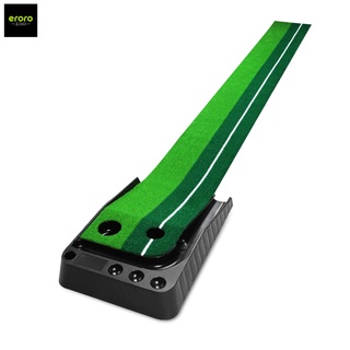 ERORO พรมซ้อมพัตต์ (ไม่มีรางคืนลูก) อุปกรณ์ซ้อมกอล์ฟ Golf Putting Trainer Mat พรมพัตต์