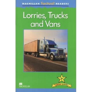 DKTODAY หนังสือ MAC.FACTUAL READERS 2:LORRIES,TRUCKS AND VANS