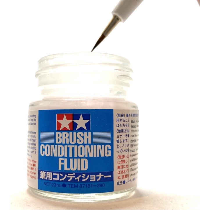 tamiya-87181-brush-conditioning-fluid-ครีมบำรุงปรับสภาพขนแปรงพู่กัน