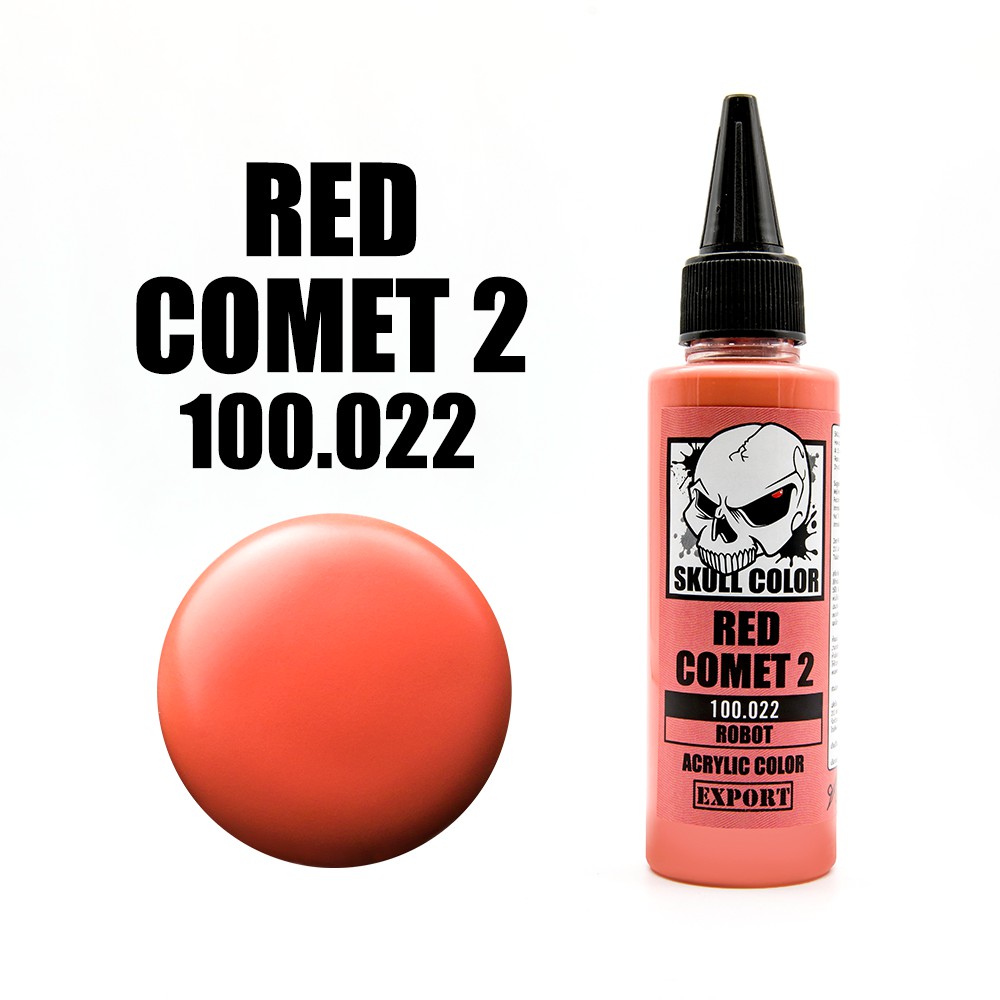 skull-color-022-red-comet-2-สีสูตร-acrylic-ผสมสำเร็จสำหรับแอร์บรัช-ขนาด-60ml