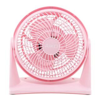 พัดลมตั้งโต๊ะ พัดลมพกพา 8นิ้ว AIKO TF-803A PINK พัดลม เครื่องใช้ไฟฟ้า DESK FAN AIKO TF-803A 8” PINK