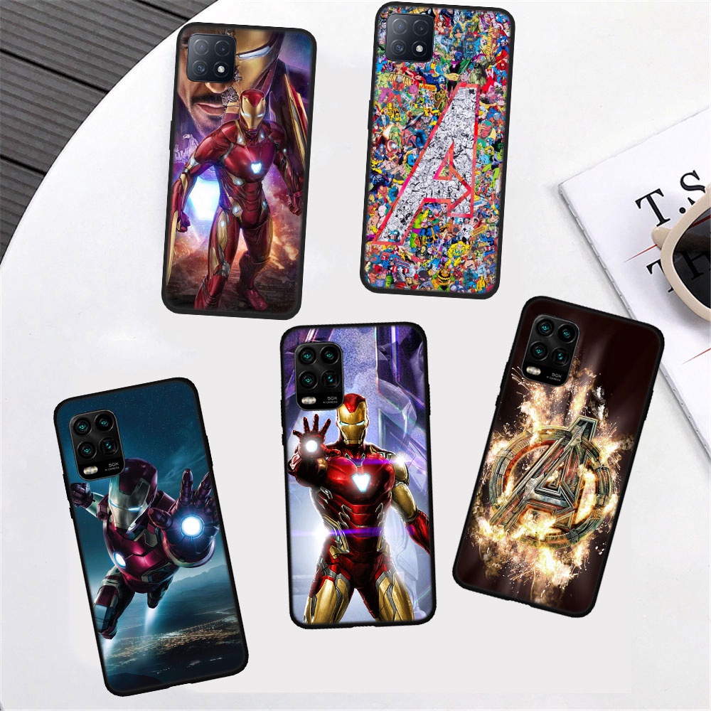 เคสโทรศัพท์มือถือ-ลาย-iron-man-marvel-สําหรับ-xiaomi-redmi-note-5-6-pro-plus-5a-6a-ij70