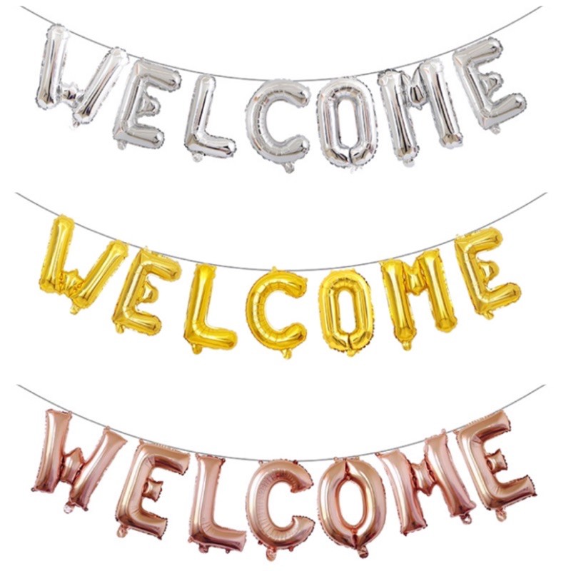 ตัวอักษรฟอล์ย-welcome-ขนาด-16-นิ้ว