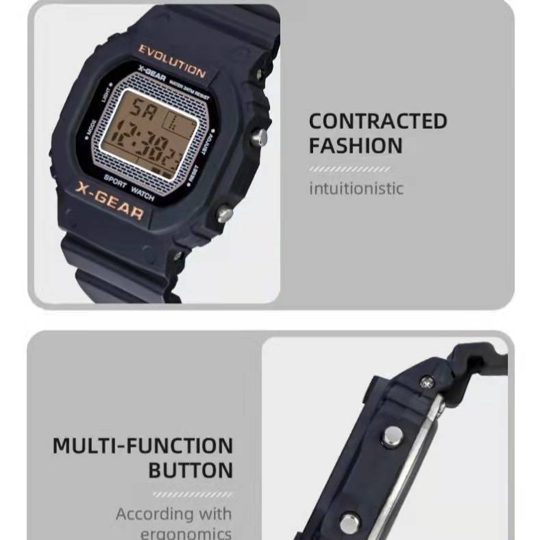 ภาพสินค้านาฬิกา X-gear  % พร้อมกล่อง ประกัน 1 ปี มีเก็บเงินปลายทาง. จากร้าน solos_shop1 บน Shopee ภาพที่ 3