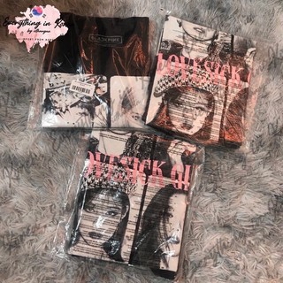 🖤 เสื้อ blackpink ของแท้ 💖พร้อมส่ง ของแท้จาก อเมริกา💯 from America ตัวสุดท้าย! เสื้อ LOVESICK GIRLS T-SHIRT II :Size M