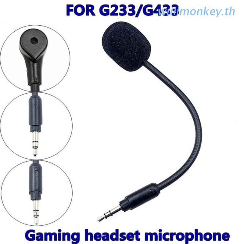 ภาพหน้าปกสินค้าWu ไมโครโฟนลดเสียงรบกวน 3.5 มม. แบบเปลี่ยน สําหรับหูฟังเล่นเกม G233 G433