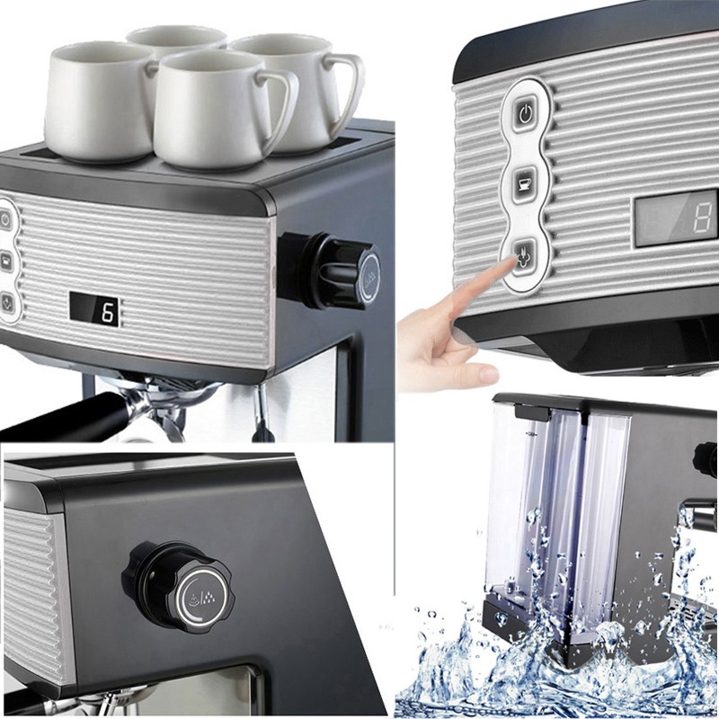 เครื่องชงกาแฟเอสเปรสโซ่-15บาร์-1450w-1-หัว-1-7-ลิตร-ปั้มอิตาลี-มีสตรีมฟองนม