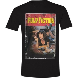 เสื้อยืดผ้าฝ้าย พิมพ์ลายโปสเตอร์ Pulp Fiction Official Merchandise ML RAR JPalal22GKcdpn76