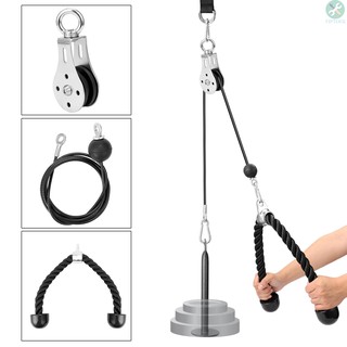 สินค้า 【vip】Fitness DIY Pulley Cable Machine Attachment System Loading Pin Lifting Arm Biceps Triceps Blaster Hand Strength Training Equipment