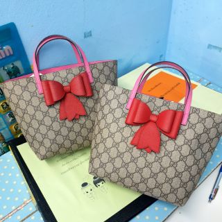 🎁Gucci kid tote โบว์เเดง🎁