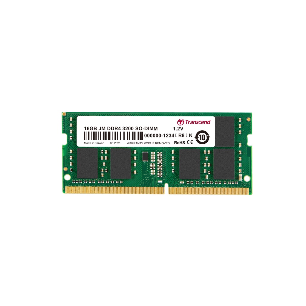 ภาพสินค้าTranscend 16GB DDR4 3200 SO-DIMM Memory (RAM) for Laptop, Notebook แรมสำหรับเครื่องคอมพิวเตอร์พกพา(เครื่องโน๊ตบุ๊ค) จากร้าน memorytoday บน Shopee ภาพที่ 5
