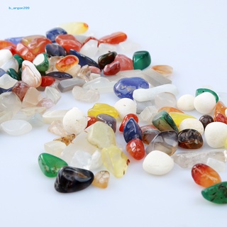[NE] 1 Bag 100g Colorful Mixed Irregular Shape Tumbled Stones Rock Gem Beads Chips