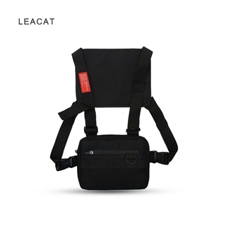 สินค้า Leacat ใหม่ กระเป๋าคาดอกลําลอง คาดเอว ขนาดเล็ก สไตล์สตรีท ยุทธวิธี สําหรับผู้ชาย