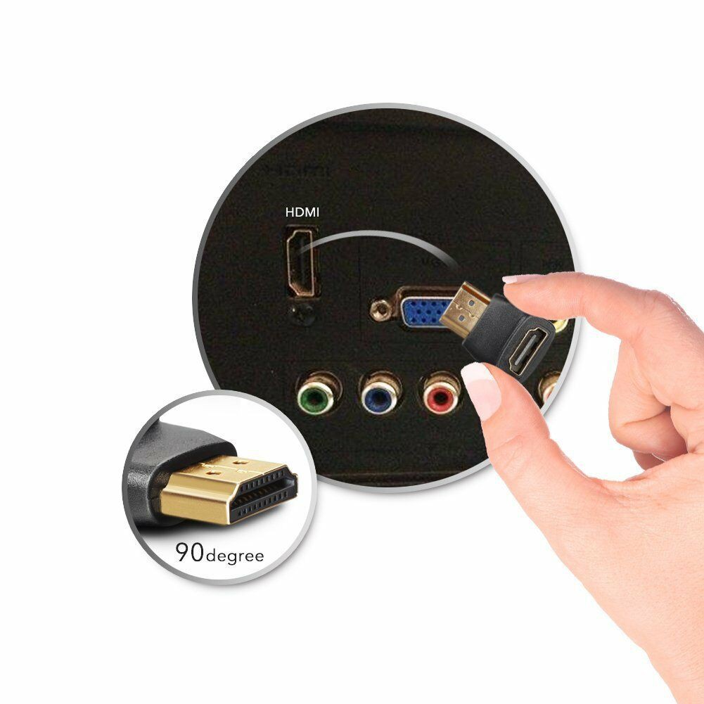 ภาพสินค้าส่งเร็ว หัว HDMI Male to Female Extension Adapter Converter Mini Micro HDMI Cable Connector หัวแปลง HDMI to HDMI DM จากร้าน dm_deemark_so_good บน Shopee ภาพที่ 7