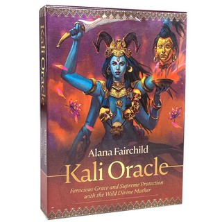 ภาพหน้าปกสินค้าKali Oracle Goddess English Tarot การ์ดเกมของเล่นสําหรับเด็ก ที่เกี่ยวข้อง